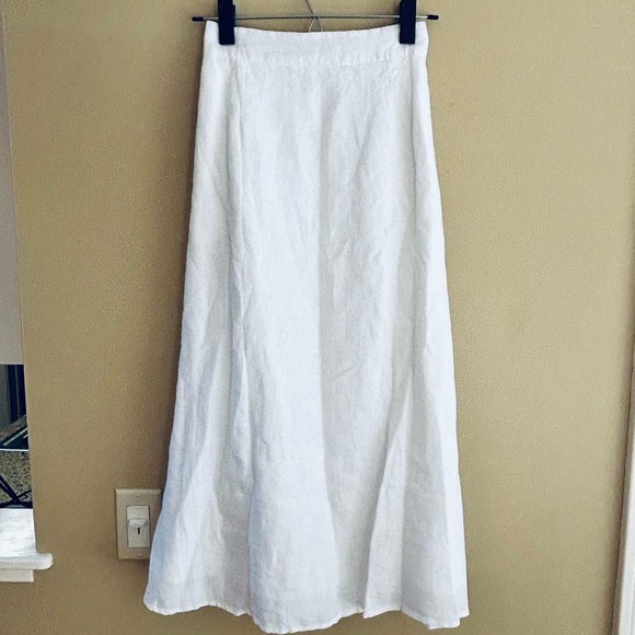 Roller Rabbit Fawn MIDI Linen Skirt-L - Picture 6 of 12